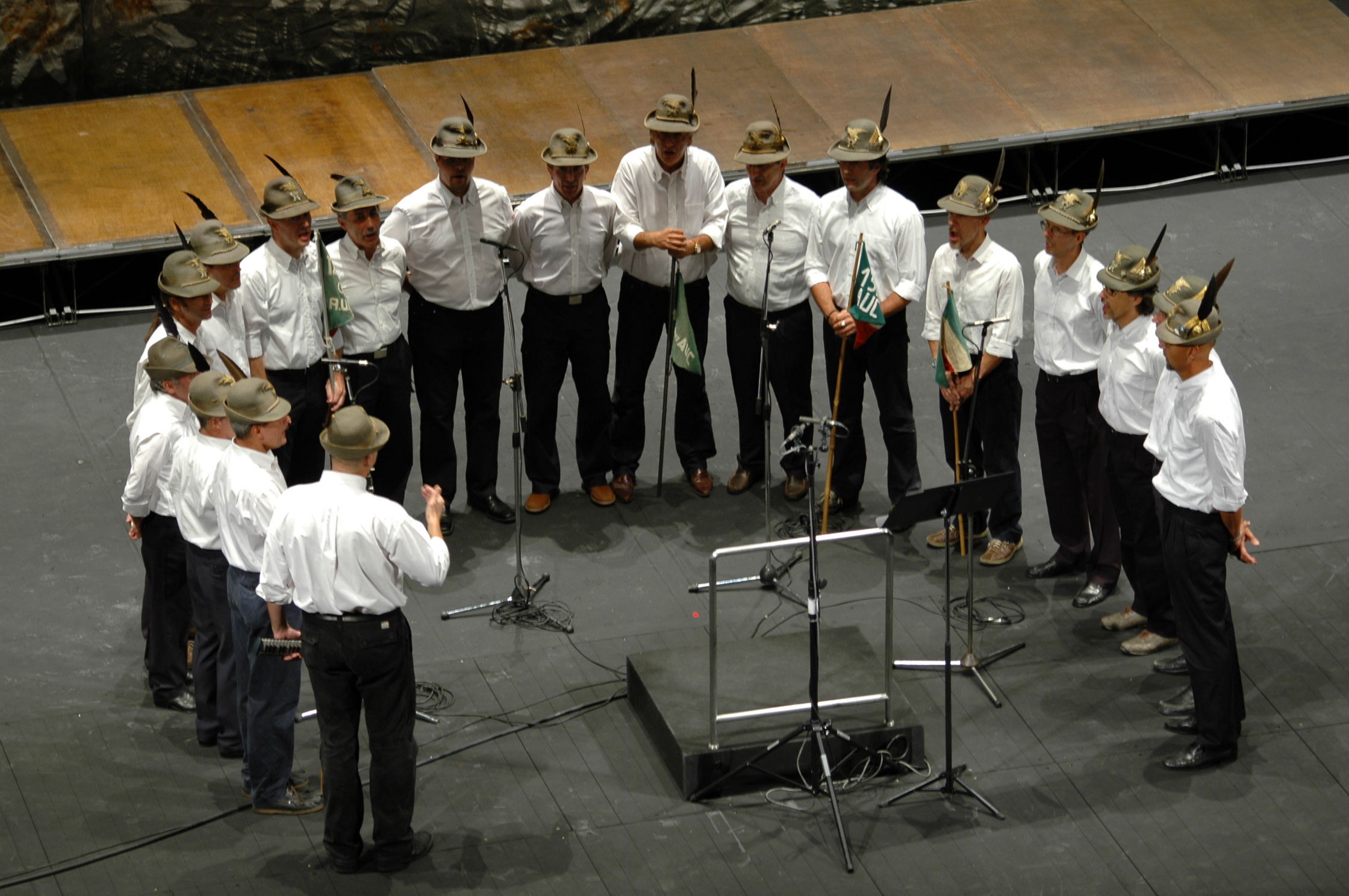 Il coro SMALP si esibisce ad Udine il 22 settembre 2007