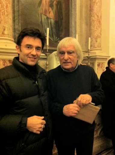 Bepi De Marzi col nostro Massimo Rosati